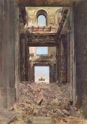 De Ruïnes van de Tuilerieën, 1871